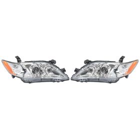 For 2007 2008 2009 Toyota Camry Headlights Headlamps 07-09 Left Right Lights