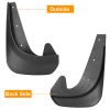 4Pcs Universal Fit Car Splash Guards Mudguard Flaps For Front Rear Tire with Hardware