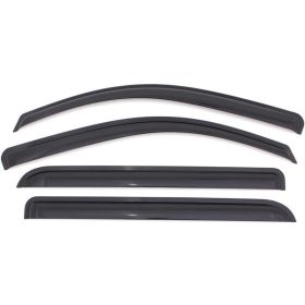 4pcs Wide Window Visor Deflector For 2010-2019 Toyota 4 Runner