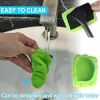 3 Pack Window Windshield Cleaning Tool Microfiber Car Wiper Cleaner Glass Brush