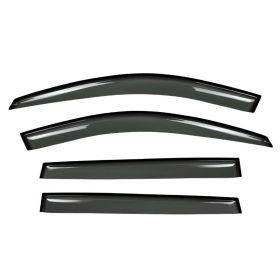 4pcs Shade Deflector Window Visors For 14-20 Jeep Cherokee