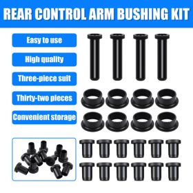 Rear Suspension A-Arm Short Bushings Kit Fit Polaris Sportsman 500 HO 4X4 EFI