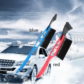 Automobile With Snow Removal Brush And Glass Shovel (Color: Blue)