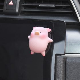 Cute Cartoon Pig Car Accessories (Option: 7 Style)