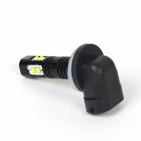 Car LED Fog Light 10SMD High Power Car Light Black Shell (Option: 1)