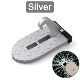 Top Auxiliary Hook Door Pedal (Color: Silver)