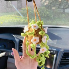 Car Plant Decoration Decoration Knitting Wool (Option: Style21)