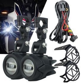 Motorcycle spotlight headlight glare (Option: Suit)