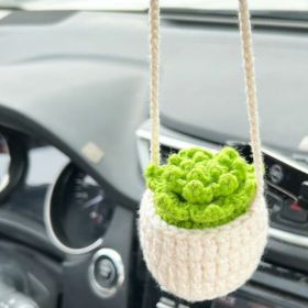 Car Plant Decoration Decoration Knitting Wool (Option: Style6)