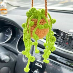 Car Plant Decoration Decoration Knitting Wool (Option: Style5)