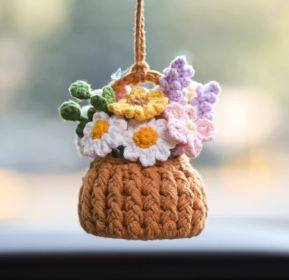 Car Plant Decoration Decoration Knitting Wool (Option: Style14)