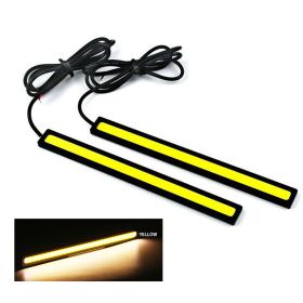 Highlight Waterproof COB Light Bar (Option: 2yellow)