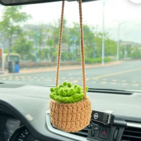 Car Plant Decoration Decoration Knitting Wool (Option: Style7)