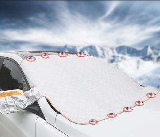 Magnetic Anti-frost And Anti-freeze Snow Cover For Automobile Snow Gear In Winter (Option: Style8228)