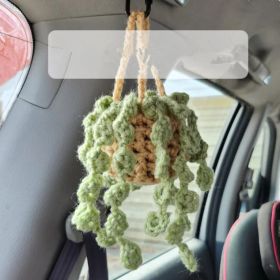 Car Plant Decoration Decoration Knitting Wool (Option: Style23)