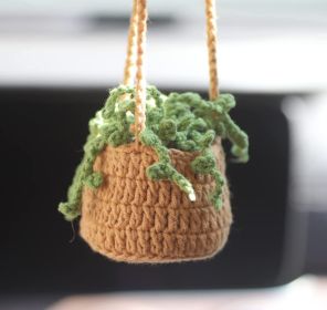 Car Plant Decoration Decoration Knitting Wool (Option: Style20)