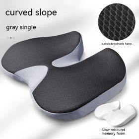 Seat Washer Anal Support Back Pad Tailbone Fracture Caudal Vertebra For Driving (Option: Black Gray-Regular)