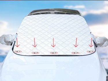 Magnetic Anti-frost And Anti-freeze Snow Cover For Automobile Snow Gear In Winter (Option: Style8078)