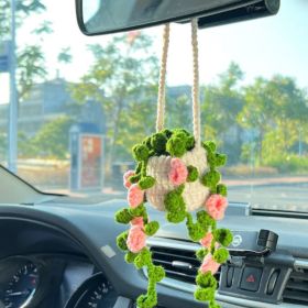 Car Plant Decoration Decoration Knitting Wool (Option: Style10)