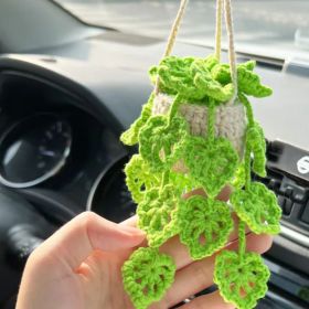 Car Plant Decoration Decoration Knitting Wool (Option: Style3)