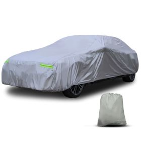 Outdoor Universal Waterproof Household Car Covers (Color: Silver-170")