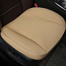 Universal Auto Car Front Seat Cover Breathable PU Leather Cushion Protector Mat (size: 1pc front seat cover)