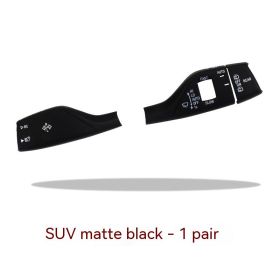 Steering Lamp Switch Rod Decoration (Option: Black SUV)