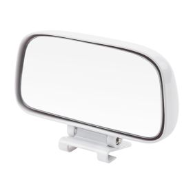 Large Field Of View Wide Angle Blind Spot Mirror Reflector (Option: White-1pcs)